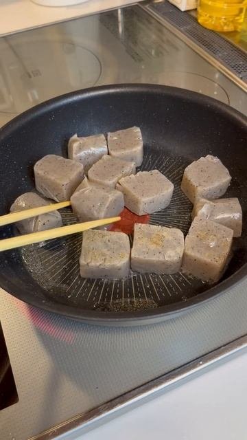 Необычные японские продукты [ Конняку желе ] #японскаяеда #японскаякухня #жизньвяпонии #япония
