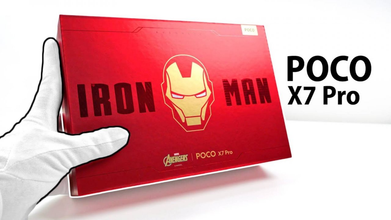 Распаковка смартфона Iron Man (POCO X7 Pro) + игровой тест