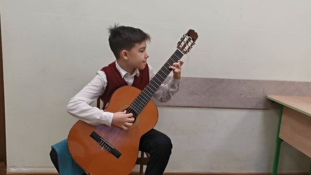 Б. Мокроусов "Одинокая гармонь"; Р.Н.П. "Калинка", исп. Пожарский Тимур