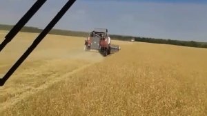 Уборка 2017. Акрос 550.