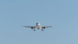 Посадка самолетов Airbus A319 и A320 Уральские авиалинии