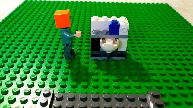 lego мультик 2 / Алекс собирает умывальник / пошаговая сборка умывальника из лего / самоделка