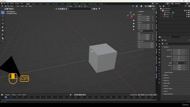 1 -2.1 Introduction to Blender interface