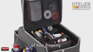 Тележка для горничных RUBBERMAID