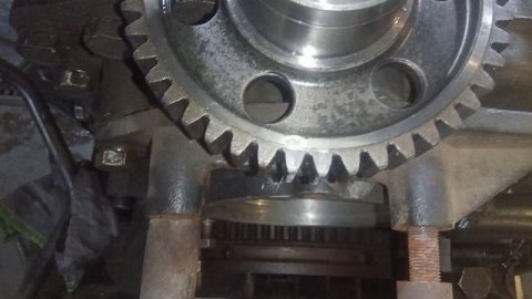 метки шестерни привода ТНВД КамАЗ