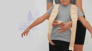 Корсет для коррекции осанки детский тип 652 Торос Груп  Детский корректор осанки