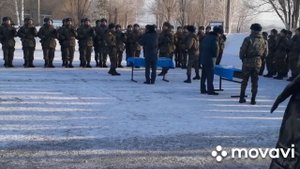 Воинская часть 6699 новобранцы в Национальной гвардии приняли присягу на верность Казахскому народу