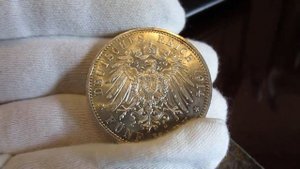 5 марок 1914 года. ( Пруссия) . Вильгельм II.