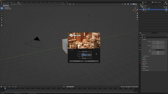 Chapter 2 - Downloading Blender & First Setup