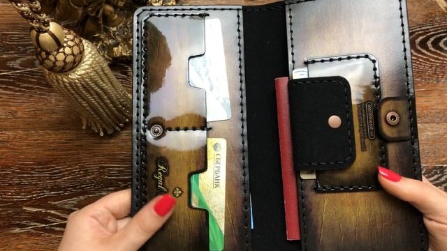 Портмоне Regal Bronze #111 - Изделия из кожи / Мастерская Lashmanov смотреть онлайн