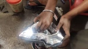 How To Installation Projector Light In Your Bikes||Ns200|| @Stopy King Swarnendu