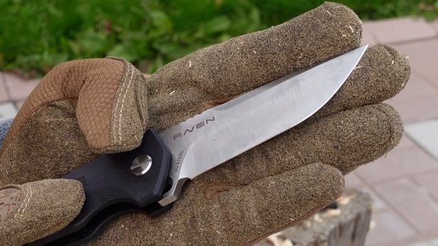 Тест народного ножа - Mr.Blade Raven смотреть онлайн