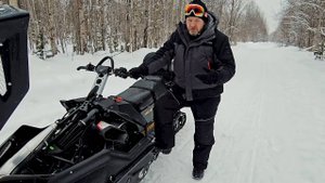 СНЕГОХОД STELS STAVR пробег №0. ОБЗОР И ПЕРВЫЕ ВПЕЧАТЛЕНИЯ.