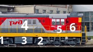 МАНЕВРОВЫЙ ТЕПЛОВОЗ ЧМЭ3 | ОСНОВНЫЕ ЧАСТИ | УСТРОЙСТВО!