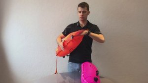 Буй для плавания ZONE3 с большим отсеком 28 л для хранения