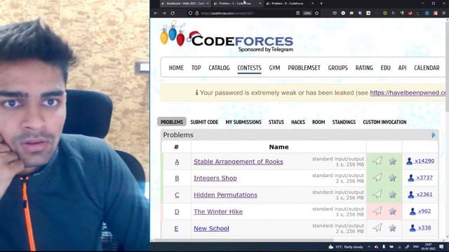 Hello 2022 Codeforces Contest Discussion | A-B-C-D Solutions