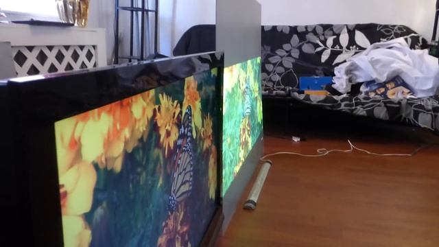 NEW! PROJECT SLEEPING GIANT TEST SCREEN NOW 20 % VS HDTV SIDE BY SIDE AND UPDATE INFO! смотреть онлайн