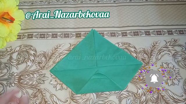 Как красиво сложить салфетки/ Сервировка салфеток/Салфетканы сандеу/How to fold hapkins/Салфетки
