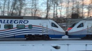 новый Сдвоенный Скоростной Поезд АЛЛЕГРО