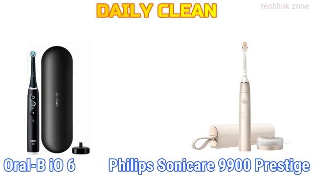 Oral B iO 6 vs Philips Sonicare 9900 Prestige Comparison