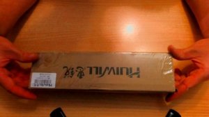 НОЖ" HUIWILL" ИЗ ДАМАССКОЙ СТАЛИ С САЙТА"AliExpress"