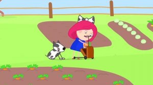 Kids' learn vegetables and fruits – Animation cartoon for kids.