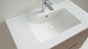 Тумба подвесная Orange Line цвет латте матовый, доступные размеры 60, 80 и 100 см