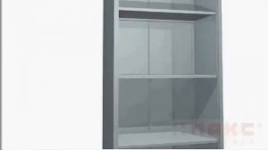 Сборка архивного металлического шкафа