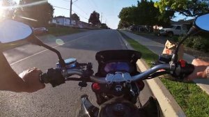 Electric Motorcycle Ride, Testing New GoPro