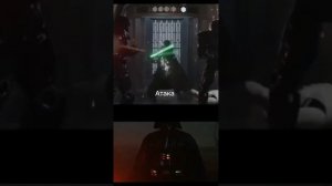 энакин против люка Скайуокер