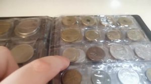 Обзор всей моей коллекции иностранных монет.