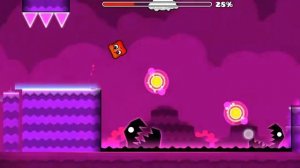 Over The Clouds - Geometry Dash Breeze - Song: Pixel Pig