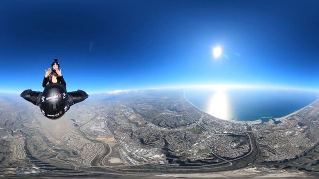 Skydiving Wingsuit Rodeo VR 360