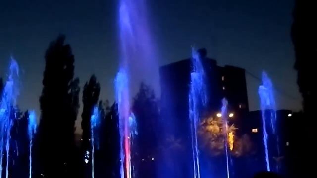 Новый фонтан в Нововоронеже
