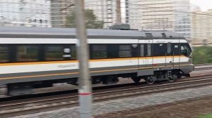 Новенькая ЭП2ДМ-0217 летит по будущему D4