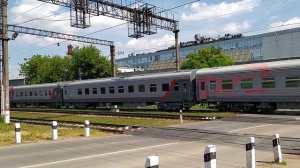 Пассажирский поезд 471 Адлер-Москва. Павелецкое направление МЖД.