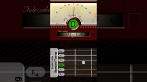 Ladenie gitary pomocou aplikácie v mobile Pro guitar tuner