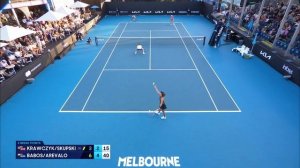 Skupski/Krawczyk v Arevalo/Babos Highlights | Australian Open 2025 First Round