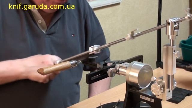 Карманный нож Опинель - заточка алмазами, реставрация лезвия.