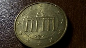 Сколько стоит монета 20 euro cent Германия 2002 года