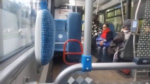 Поездка На Электробусе №Т53К (Платформа Новогиреево–Метро Авиамоторная) Москва 05.05.2023