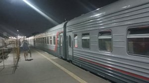 Поезд номер 33 Москва-Владикавказ отправляется с Павелецкого вокзала