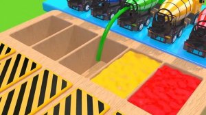 Изучите цвета с помощью 9 уличных транспортных средств и удивите футбольный мяч ролевой игрой