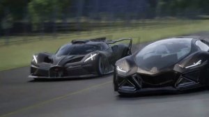 Bugatti Bolide vs Lamborghini Celestial 2025 at Monza Full Course