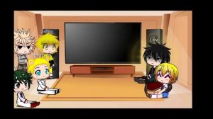 ||реакция аниме персонажей на ттʕ•ᴥ•ʔ||