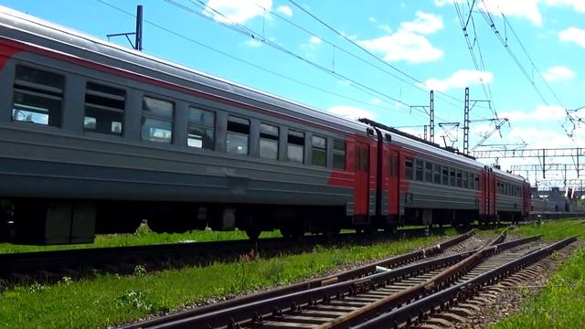 Электропоезд ЭД4МК-0085 сообщением "Москва Курский вокзал - Петушки" смотреть онлайн