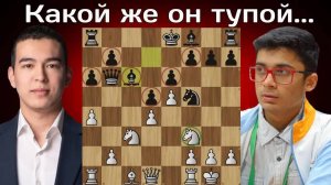 Перекатал, как 3-разрядника! Нодирбек Абдусатторов - Леон Люк Мендонка ｜ Вейк-ан-Зее 2025 ｜ Шахматы