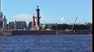 Питер 90 е года , прогулка , Кунсткамера , прогулка по Питеру ,  музей Восковых фигур , 1999 год !