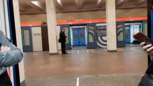 Поездка на Москве от станции Лермонтовский проспект до станции Пролетарская