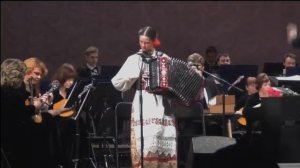 РОСЛЯКОВА София (гармонь) Новосибирск. Е.Дербенко "Кубанская залихватская"